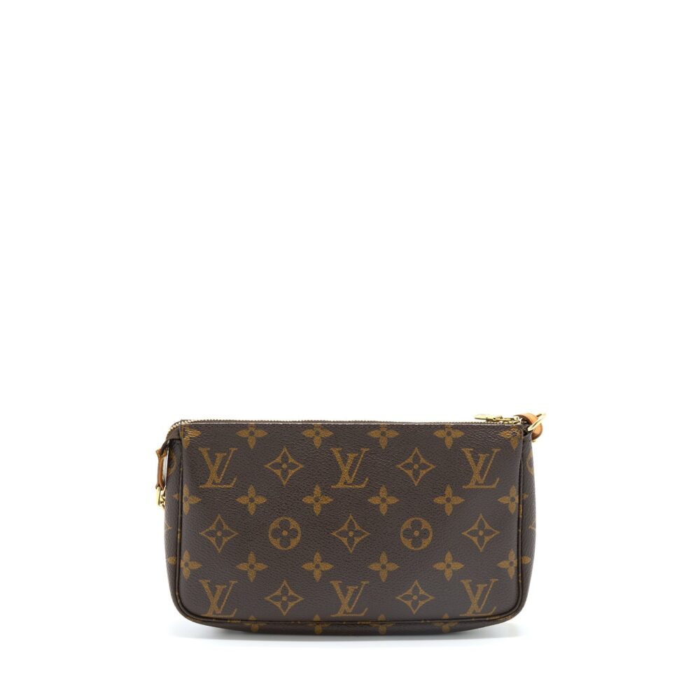 AAA Replica Louis Vuitton LV POCHETTE ACCESSORIES MONOGRAM CANVAS GHW