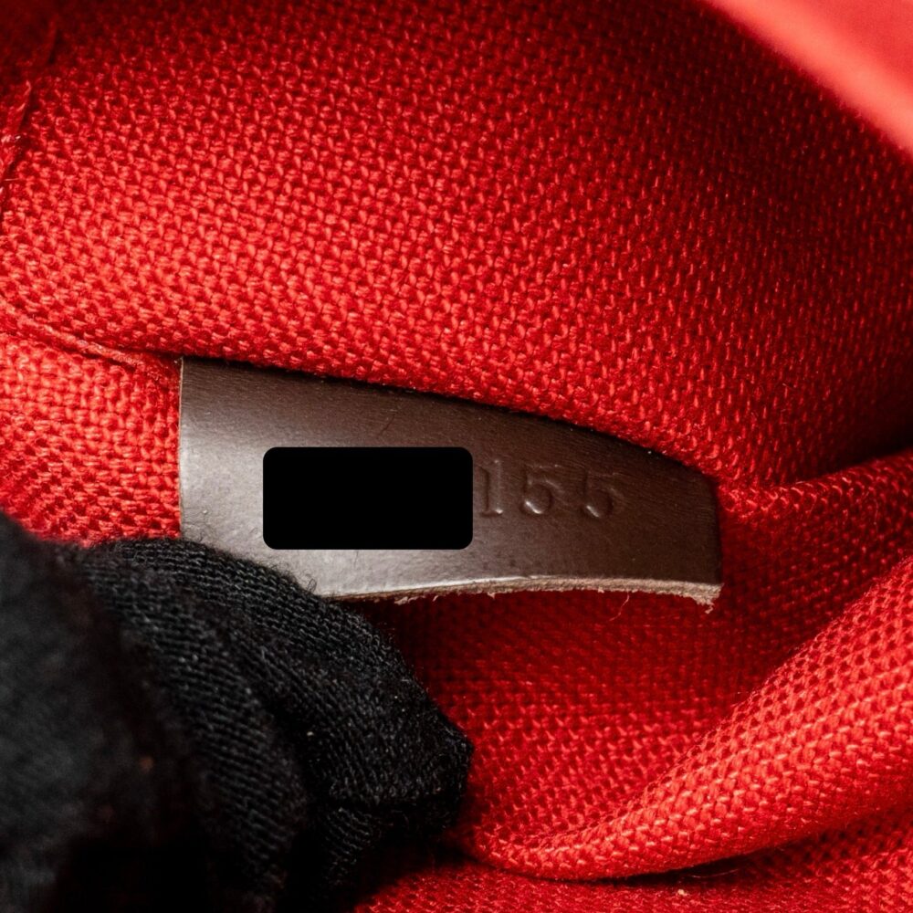AAA Replica Louis Vuitton LV POCHETTE ACCESSOIRES DAMIER EBENE CANVAS GHW
