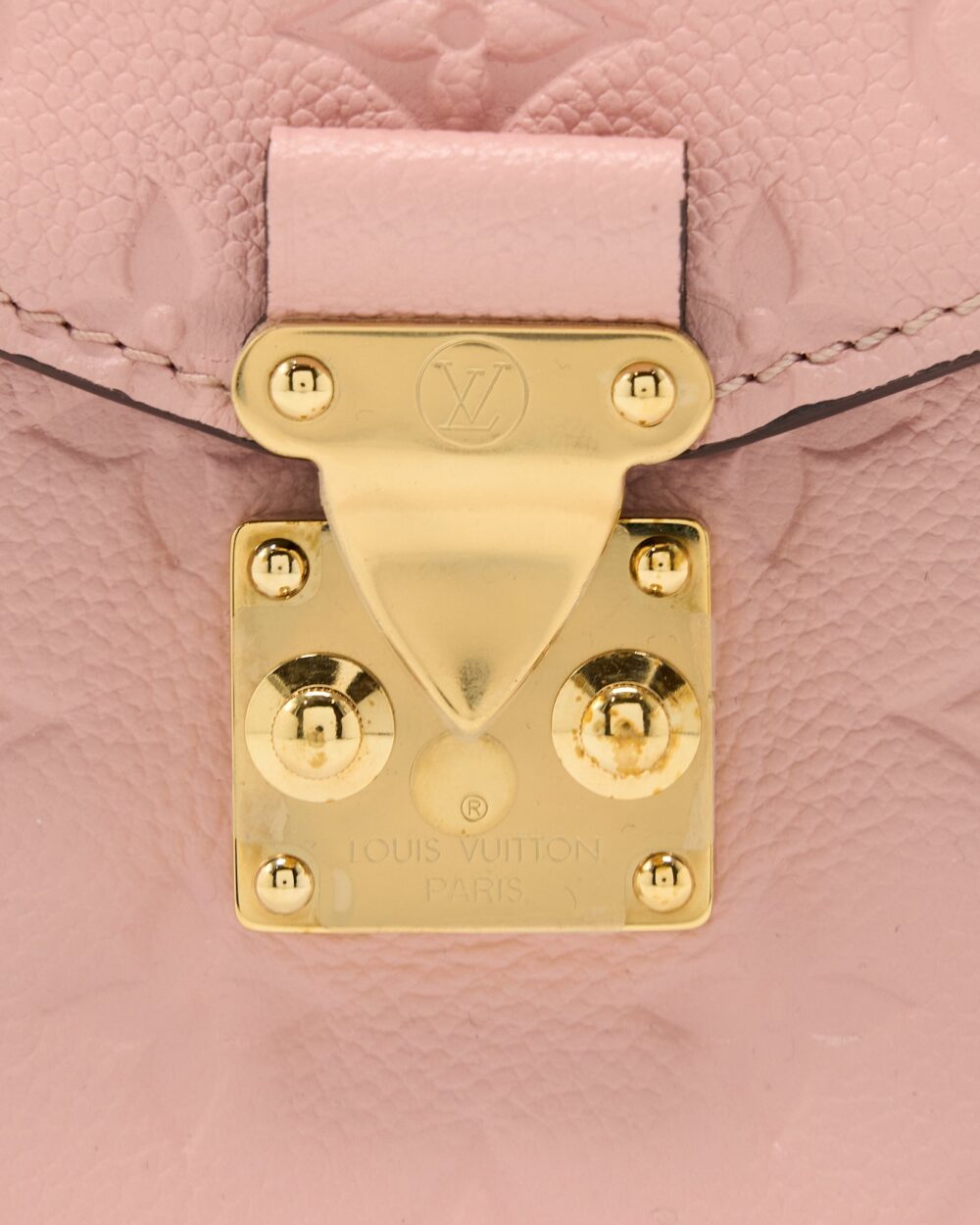 AAA Replica Louis Vuitton LV POCHETTE MÉTIS MONOGRAM EMPREINTE PINK GHW