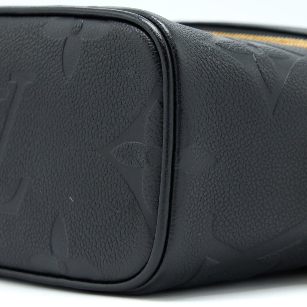 AAA Replica Louis Vuitton LV VANITY PM MONOGRAM EMPREINTE CALFSKIN BLACK GHW
