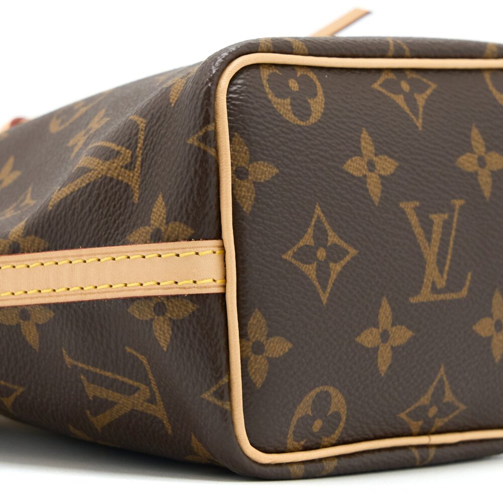 AAA Replica Louis Vuitton LV NANO NOE MONOGRAM CANVAS GHW