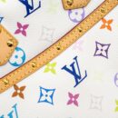 AAA Replica Louis Vuitton LV VINTAGE TOP HANDLE ZIP TOTE BAG WHITE MULTICOLOR MONOGRAM CANVAS GHW