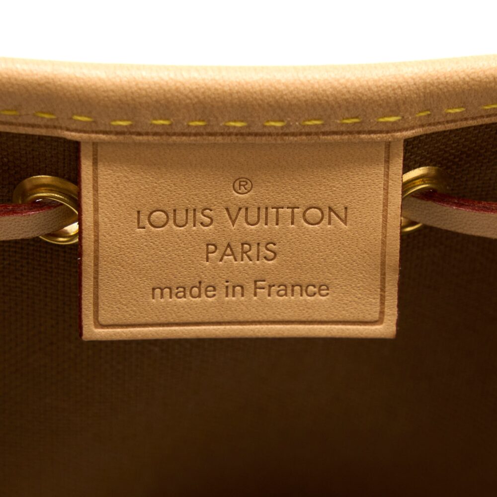 AAA Replica Louis Vuitton LV NANO NOE MONOGRAM CANVAS GHW