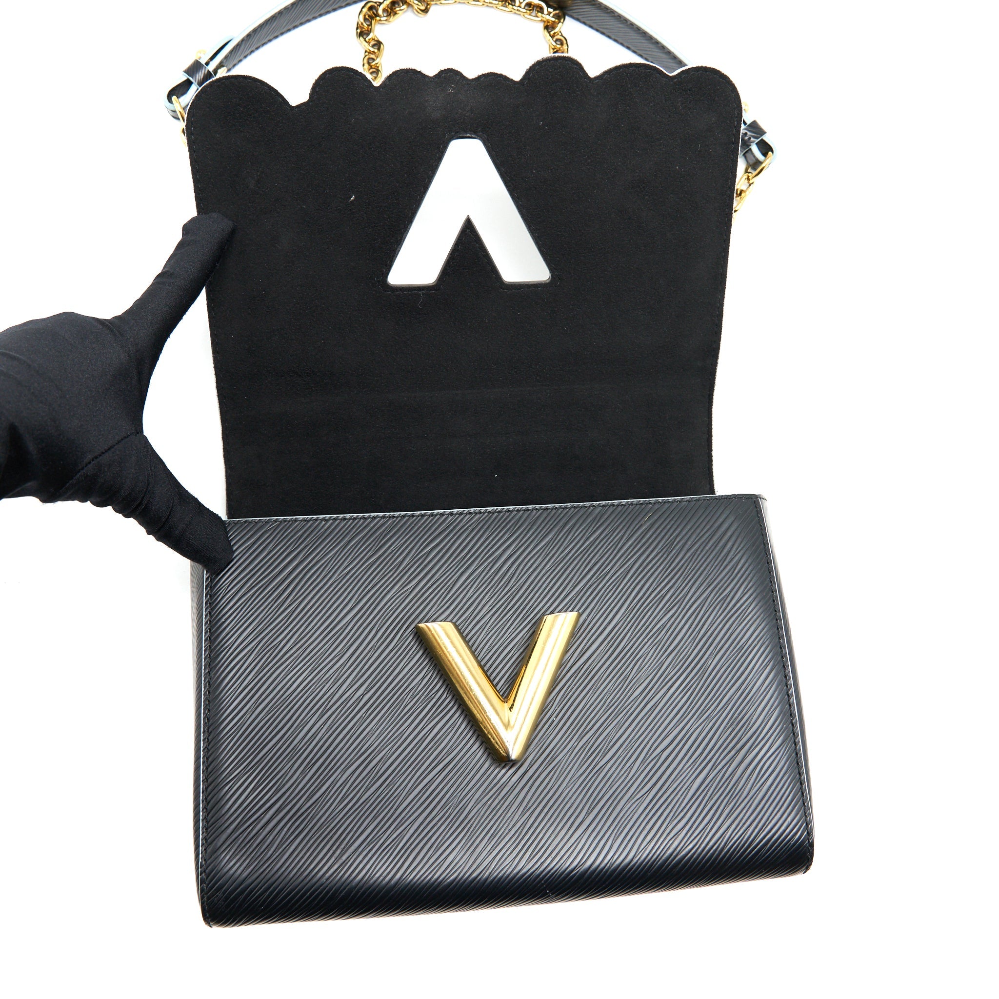 AAA Replica Louis Vuitton LV LOUIS VUITTOM LIMITED EDITION TWIST BAG BLACK GHW