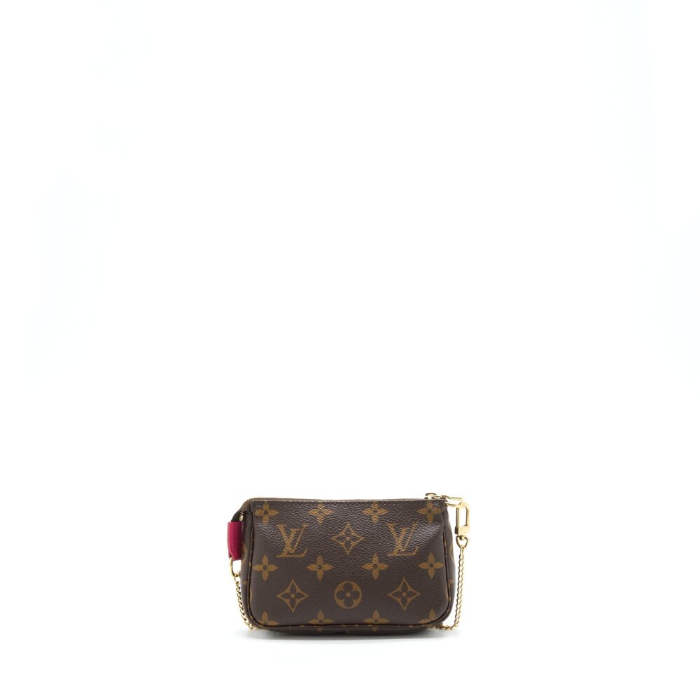 AAA Replica Louis Vuitton LV MINI POCHETTE ACCESSORIES LIMITED EDITION MONOGRAM CANVAS GHW