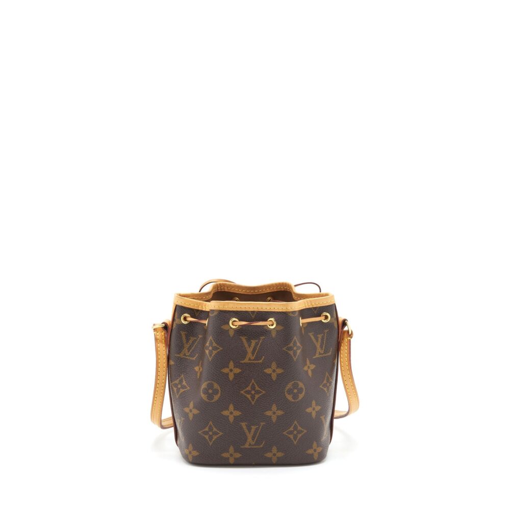 AAA Replica Louis Vuitton LV NANO NOE MONOGRAM CANVAS GHW