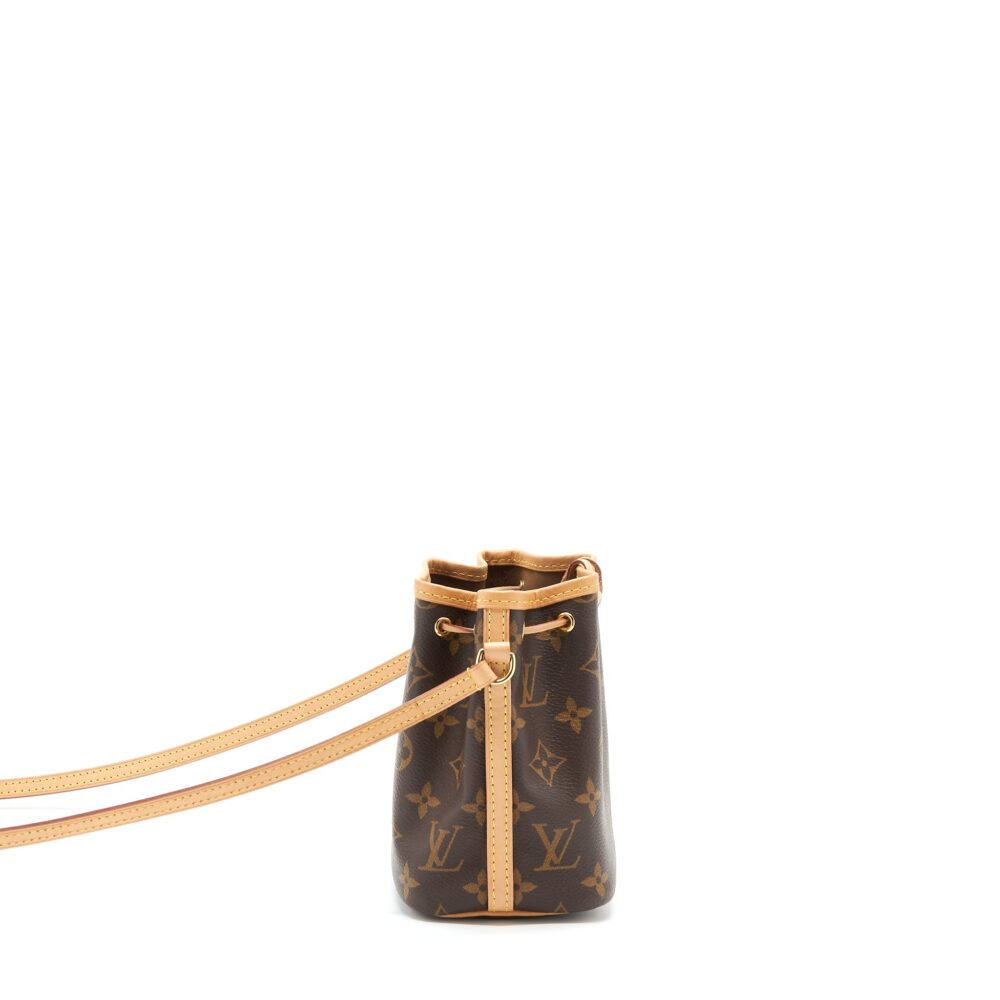 AAA Replica Louis Vuitton LV NANO NOE MONOGRAM CANVAS GHW