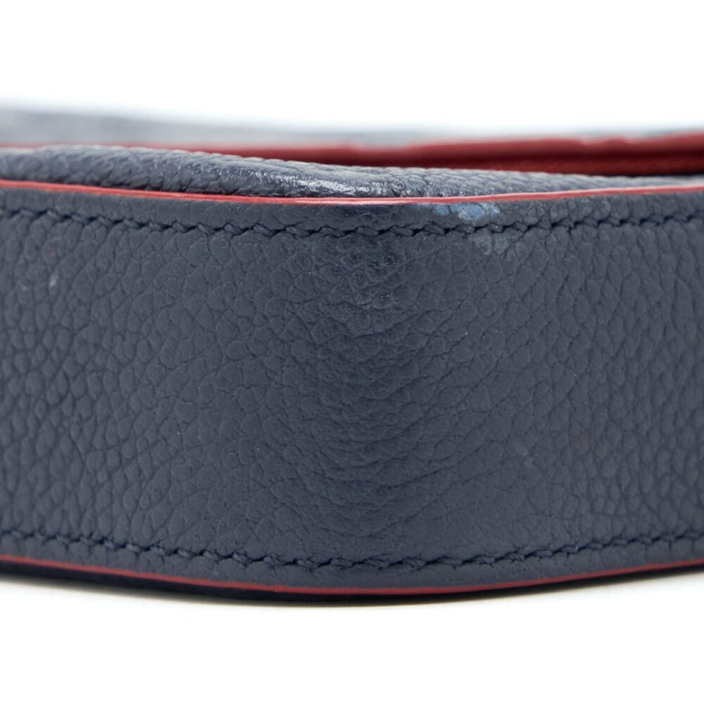 AAA Replica Louis Vuitton LV FELICIE POCHETTE MONOGRAM EMPREINTE NAVY GHW