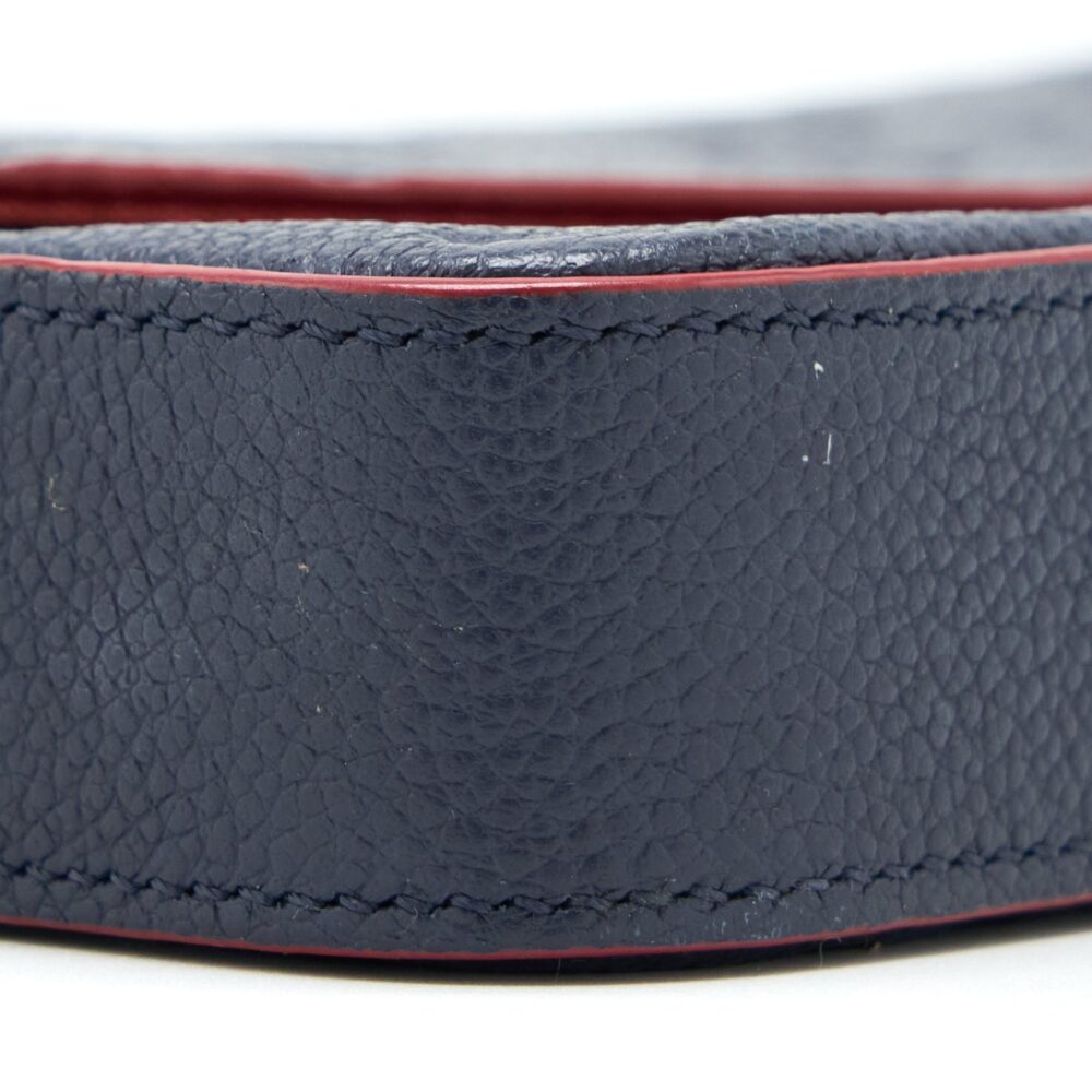 AAA Replica Louis Vuitton LV FELICIE POCHETTE MONOGRAM EMPREINTE NAVY GHW