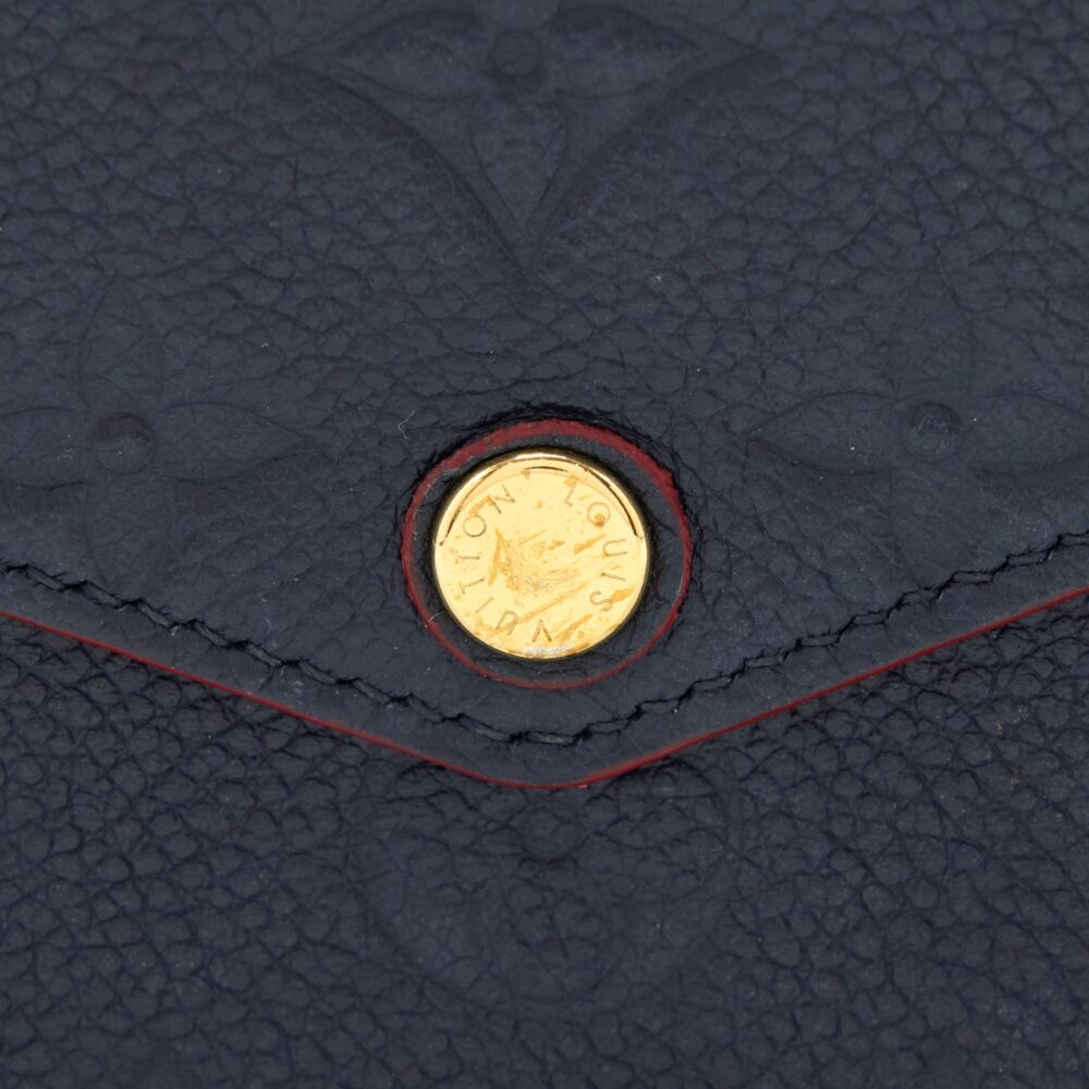AAA Replica Louis Vuitton LV FELICIE POCHETTE MONOGRAM EMPREINTE NAVY GHW