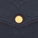 AAA Replica Louis Vuitton LV FELICIE POCHETTE MONOGRAM EMPREINTE NAVY GHW
