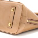 AAA Replica Louis Vuitton LV ALMA BB PATENT DARK BEIGE GHW