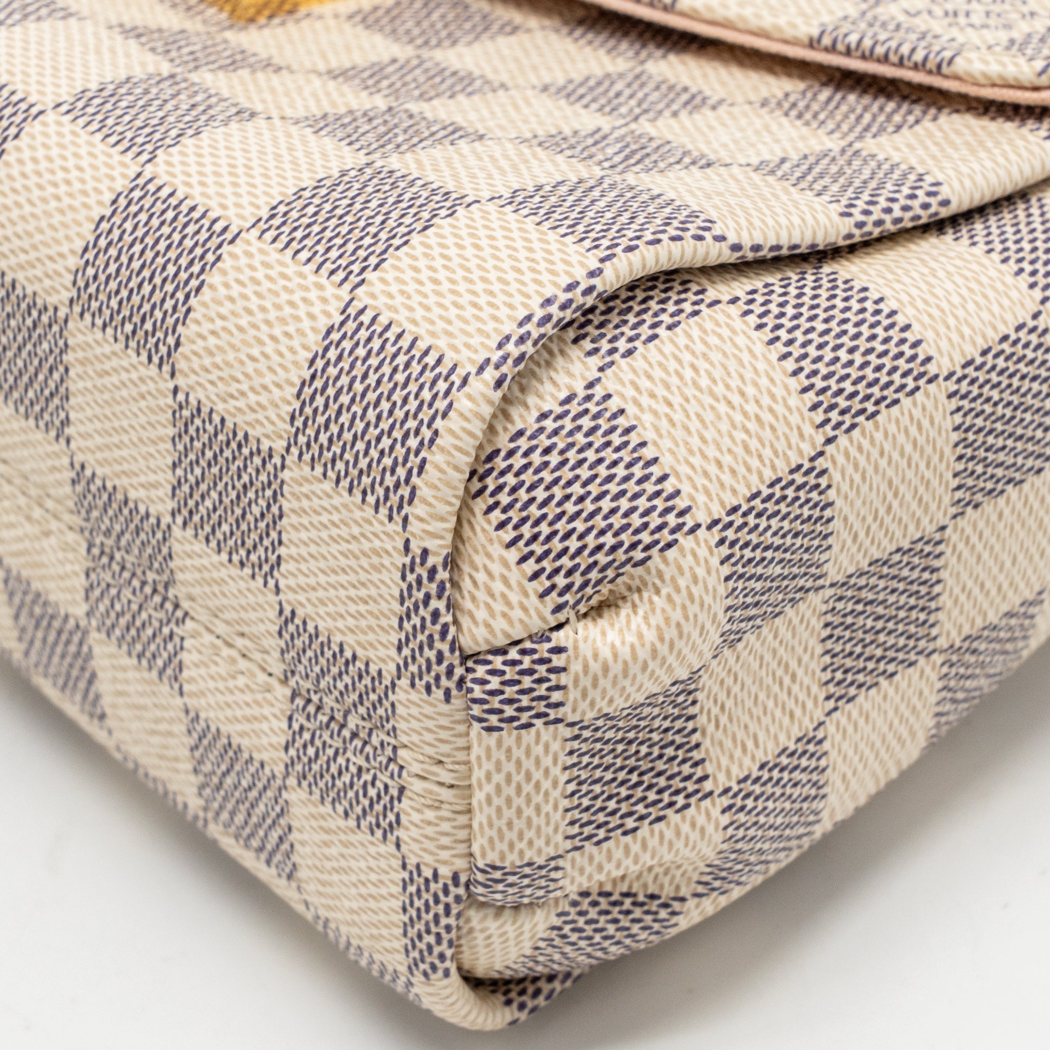 AAA Replica Louis Vuitton LV CROISETTE DAMIER AZUR CANVAS GHW