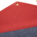 AAA Replica Louis Vuitton LV FELICIE POCHETTE MONOGRAM EMPREINTE NAVY GHW