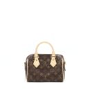 AAA Replica Louis Vuitton LV SPEEDY BANDOULIERE 20 MONOGRAM CANVAS/BLACK MULTICOLOUR STRAP