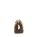 AAA Replica Louis Vuitton LV SPEEDY BANDOULIERE 20 MONOGRAM CANVAS/BLACK MULTICOLOUR STRAP