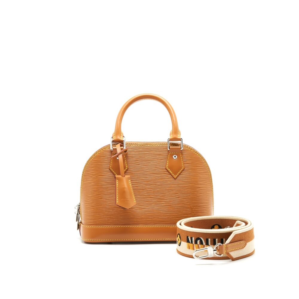 AAA Replica Louis Vuitton LV ALMA BB NEW VERSION GOLD MIEL