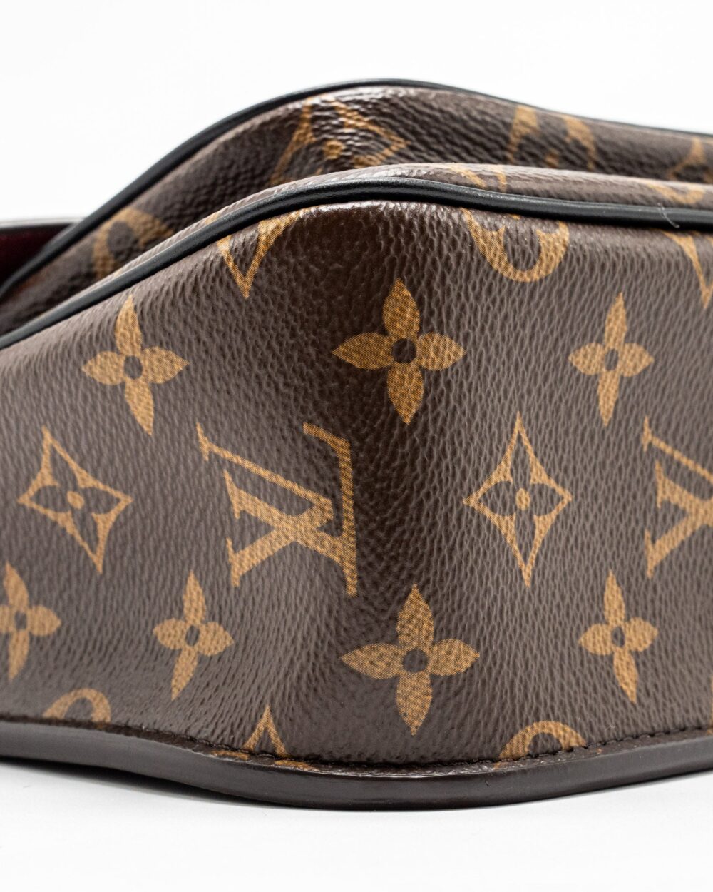 AAA Replica Louis Vuitton LV PASSY MONOGRAM CANVAS BLACK/GOLD HARDWARE