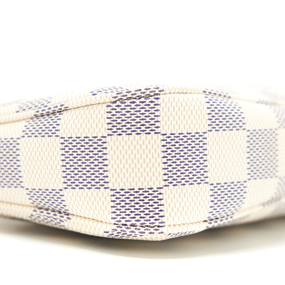 AAA Replica Louis Vuitton LV POCHETTE ACCESSORIES DAMIER AZUR CANVAS