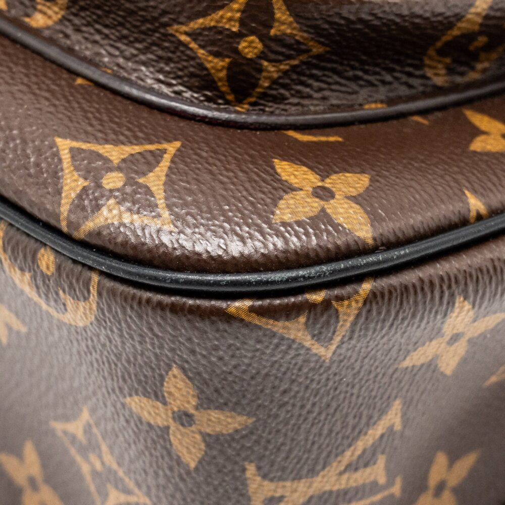 AAA Replica Louis Vuitton LV PASSY MONOGRAM CANVAS BLACK/GOLD HARDWARE
