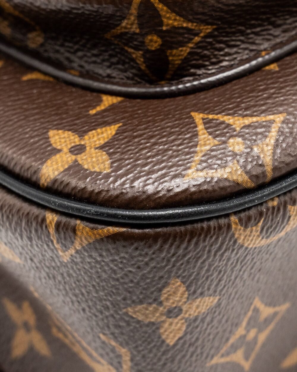 AAA Replica Louis Vuitton LV PASSY MONOGRAM CANVAS BLACK/GOLD HARDWARE