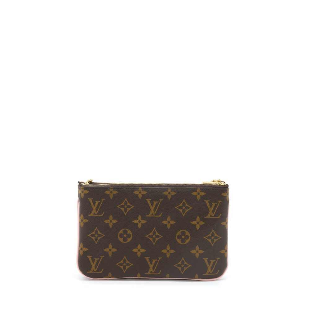 AAA Replica Louis Vuitton LV VIVIAN DOUBLE ZIP POCHETTE LIMITED EDITION MONOGRAM CANVAS/MULTICOLOUR