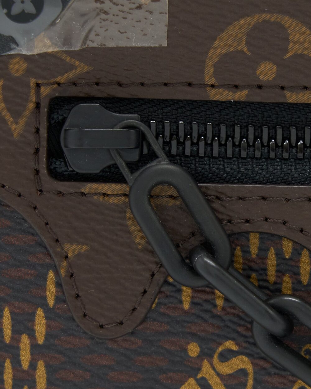 AAA Replica Louis Vuitton LV MINI SOFT TRUNK LIMITED EDITION SUTURES TOILES BLACK HARDWARE