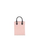 AAA Replica Louis Vuitton LV PETIT SAC PLAT EPI LIGHT PINK/BLACK SHW