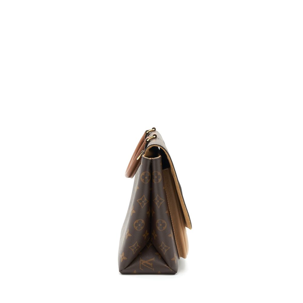 AAA Replica Louis Vuitton LV MARIGNAN TOP HANDLE BAG SESAME MONOGRAM CANVAS GHW