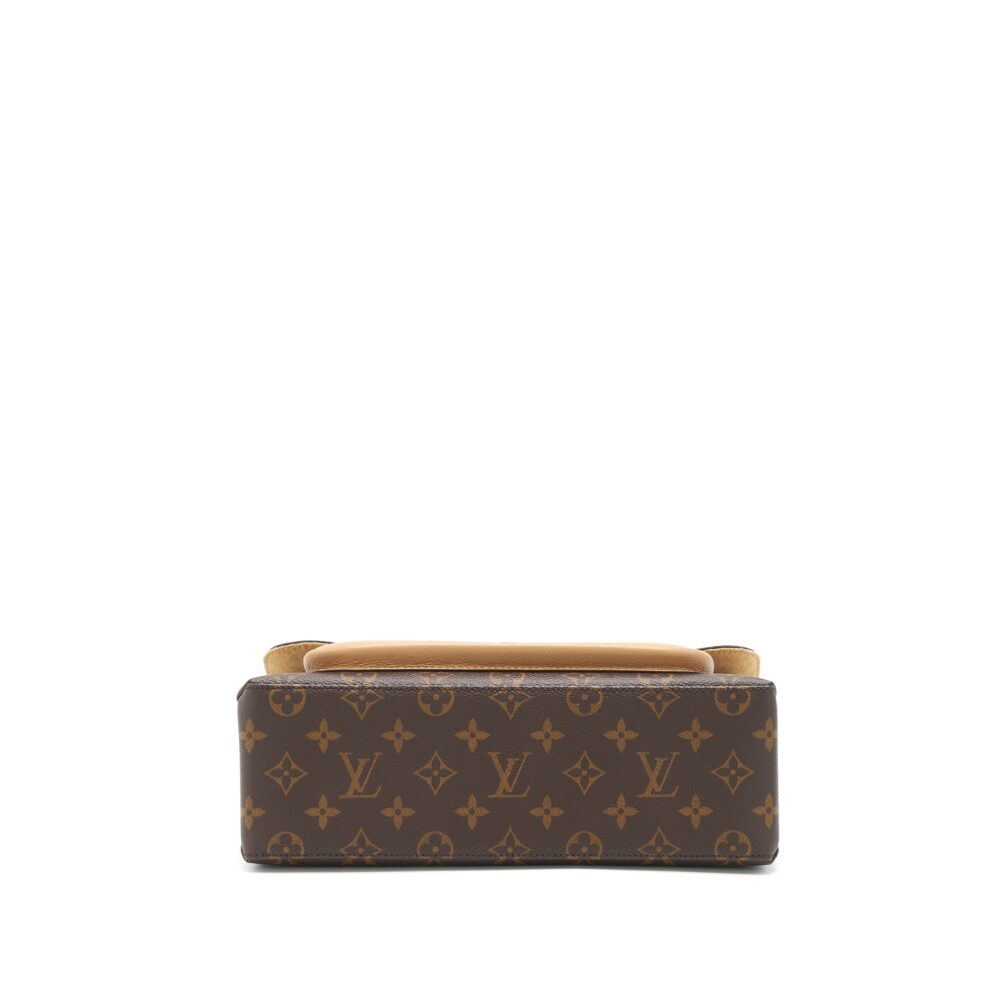 AAA Replica Louis Vuitton LV MARIGNAN TOP HANDLE BAG SESAME MONOGRAM CANVAS GHW