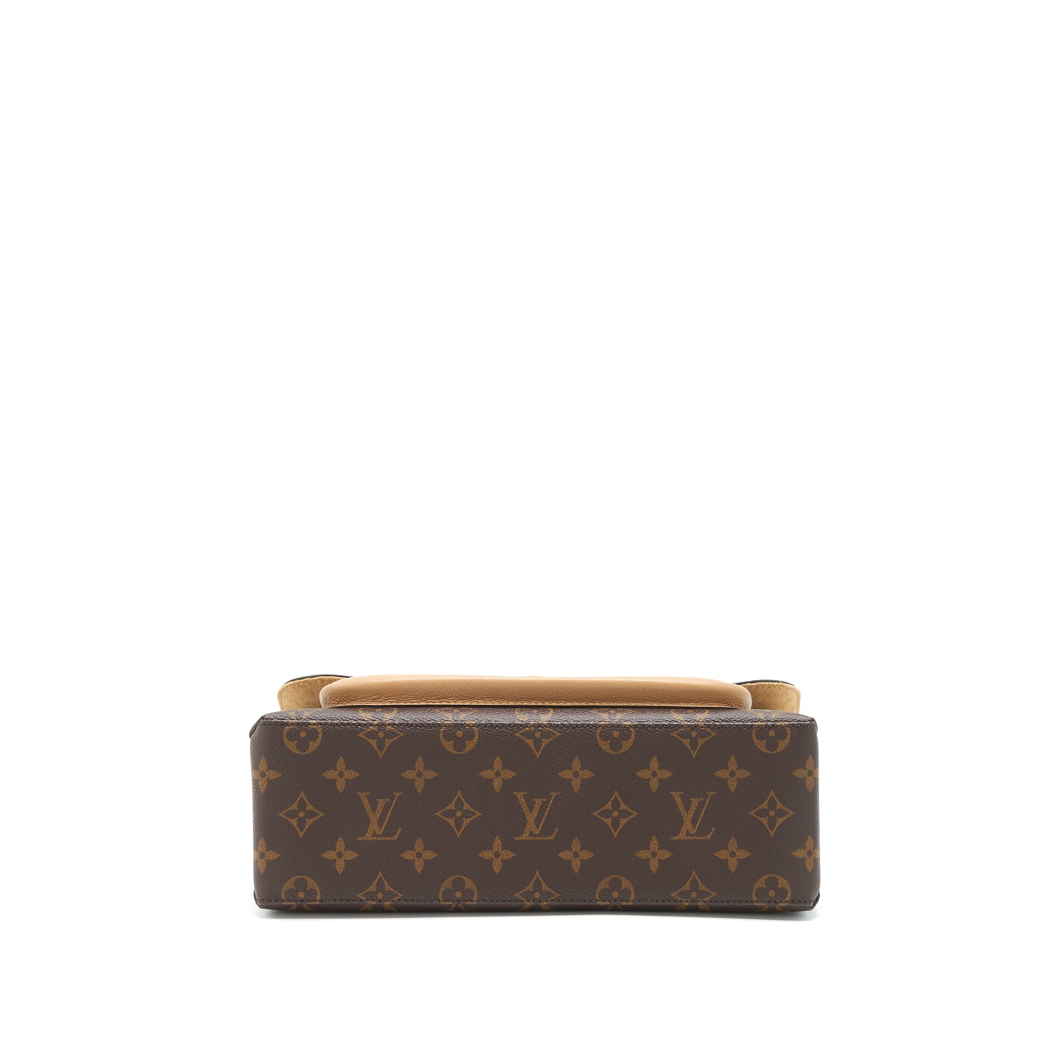AAA Replica Louis Vuitton LV MARIGNAN TOP HANDLE BAG SESAME MONOGRAM CANVAS GHW