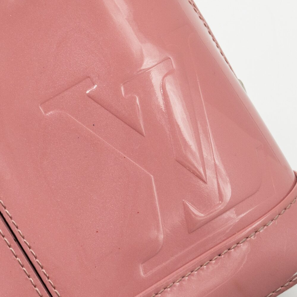 AAA Replica Louis Vuitton LV ALMA BB VERNIS PATENT ROSE BLUSH SHW