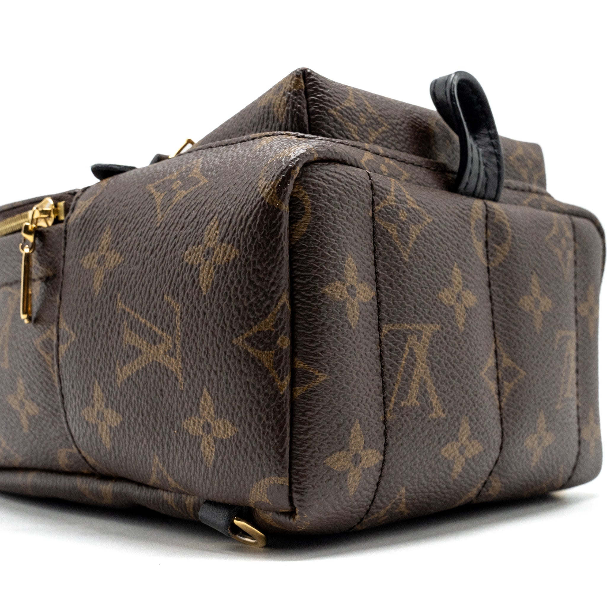 AAA Replica Louis Vuitton LV MINI PALM SPRING BACKPACK MONOGRAM CANVAS GHW