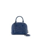AAA Replica Louis Vuitton LV ALMA BB EPI INDIGO BLUE SHW