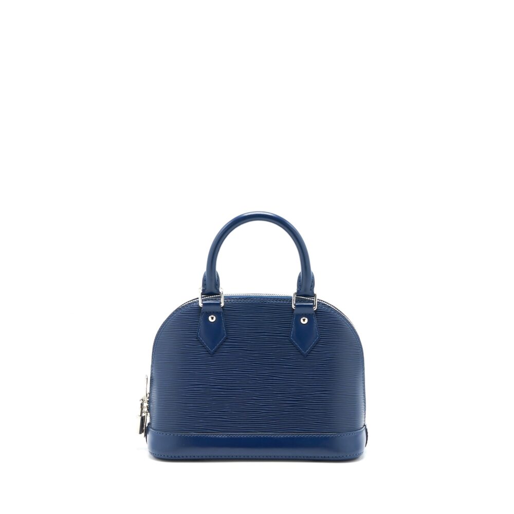 AAA Replica Louis Vuitton LV ALMA BB EPI INDIGO BLUE SHW