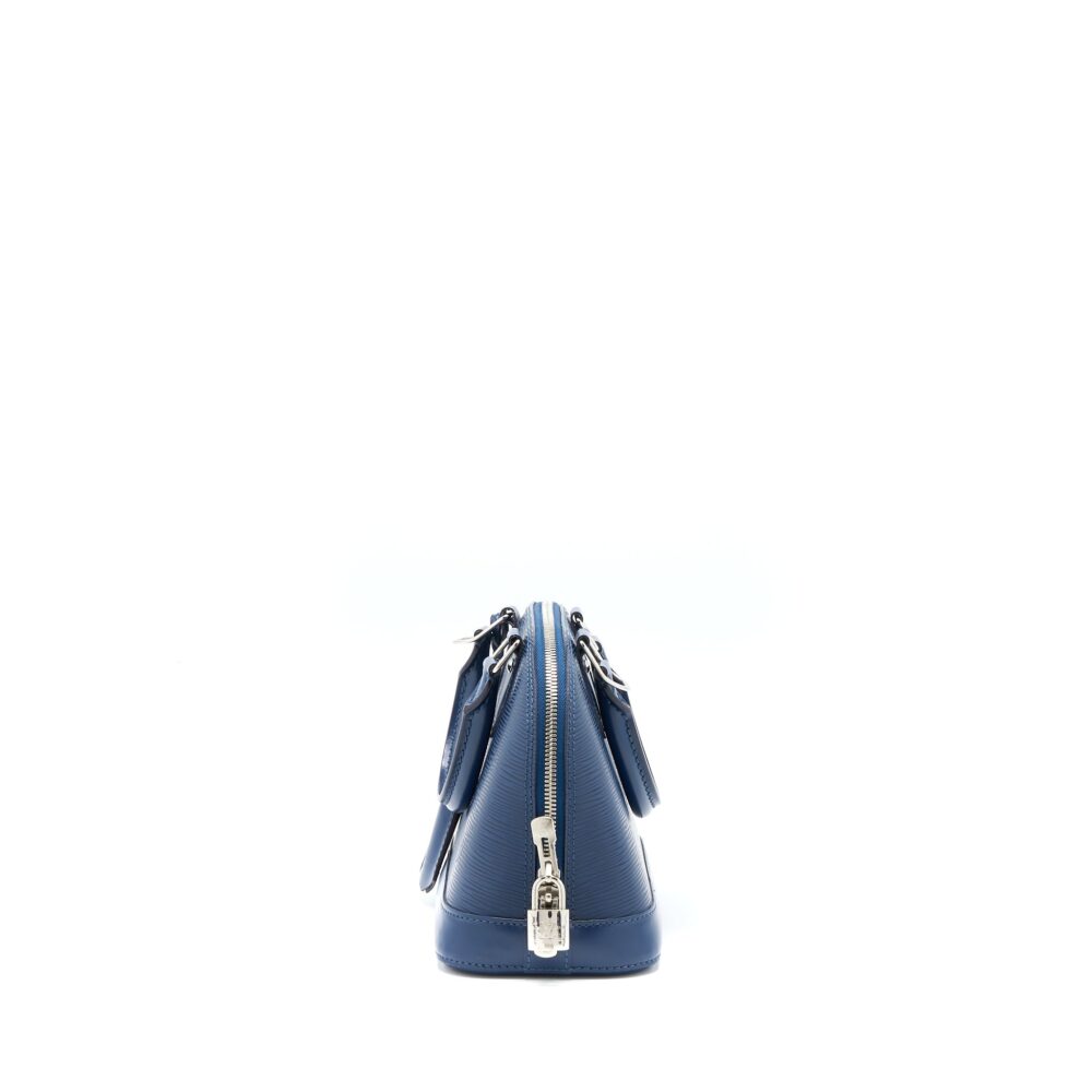AAA Replica Louis Vuitton LV ALMA BB EPI INDIGO BLUE SHW