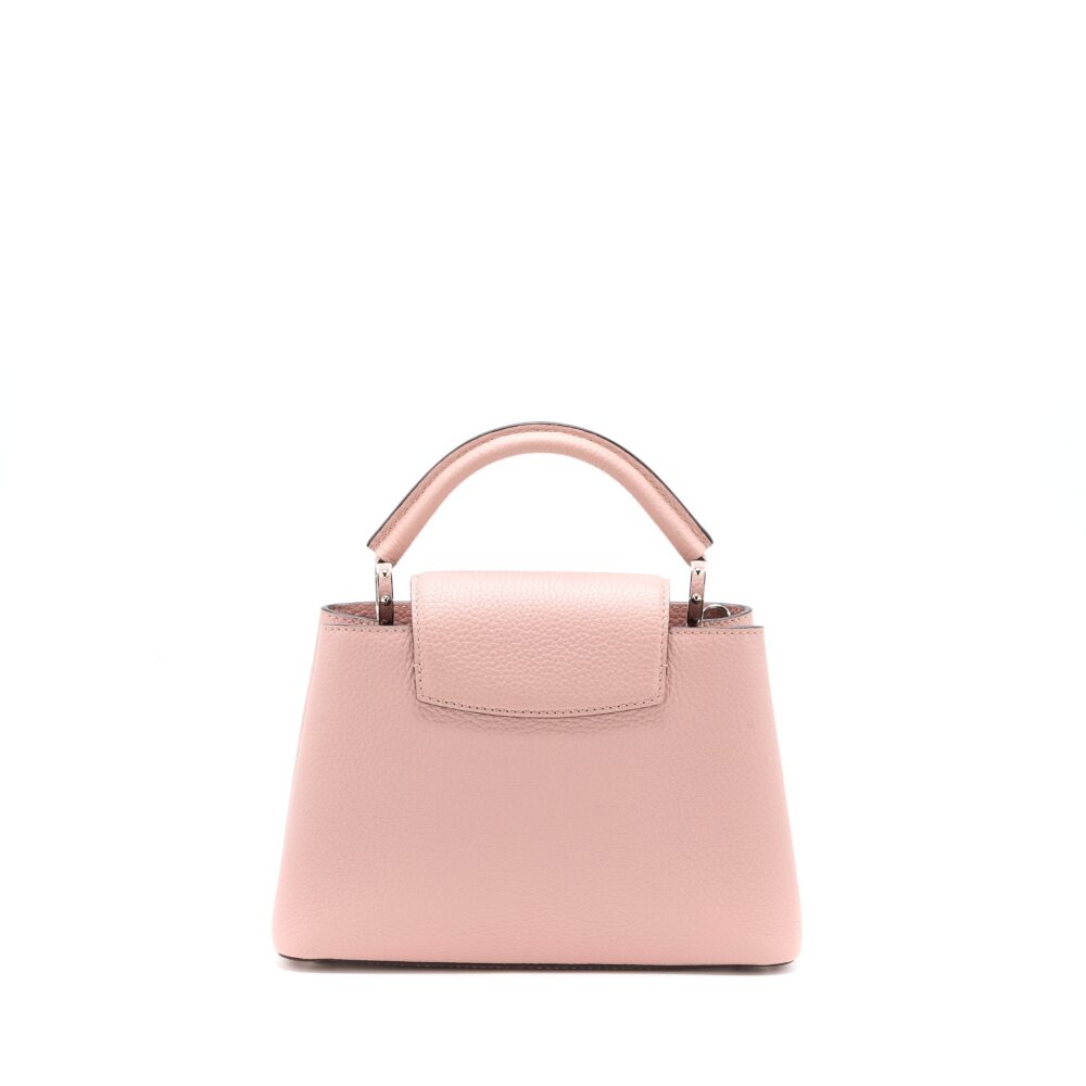 AAA Replica Louis Vuitton LV CAPUCINES BB TAURILLON MAGNOLIA SHW