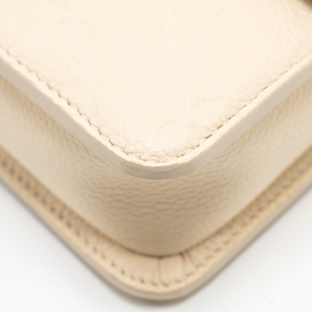 AAA Replica Louis Vuitton LV WALLET ON CHAIN MÉTIS MONOGRAM EMPREINTE CREAM GHW