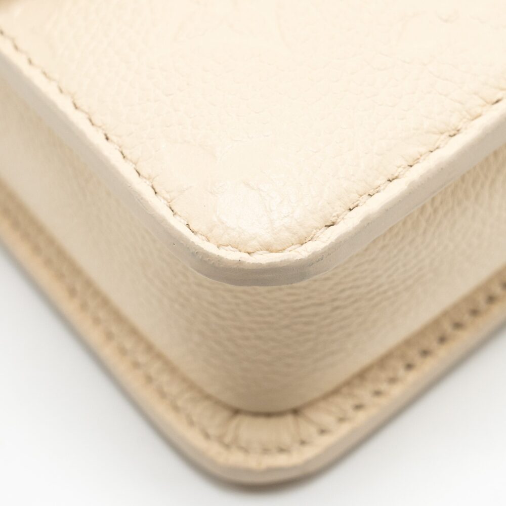 AAA Replica Louis Vuitton LV WALLET ON CHAIN MÉTIS MONOGRAM EMPREINTE CREAM GHW