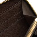 AAA Replica Louis Vuitton LV ZIPPER LONG WALLET DAMIER EBENE GHW