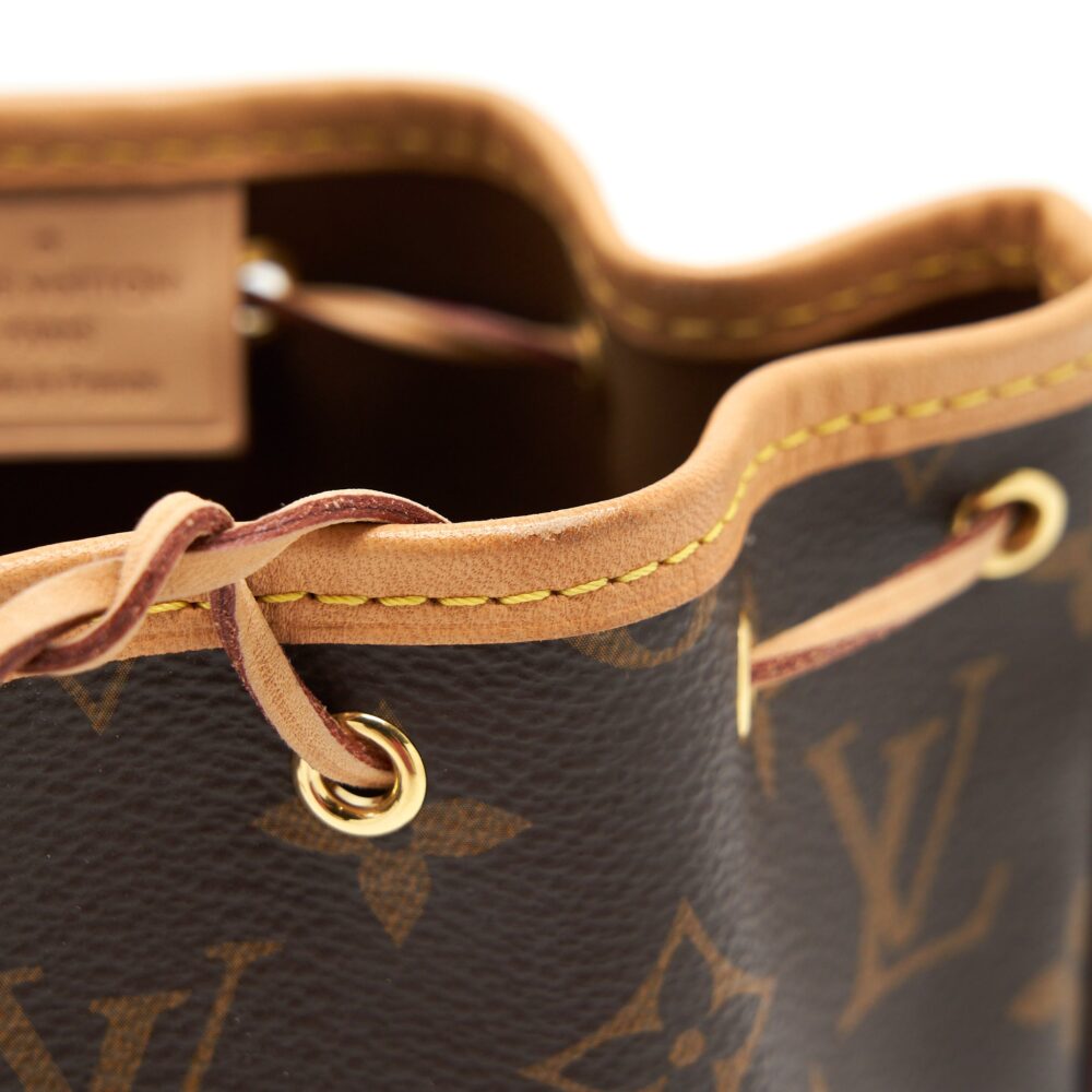 AAA Replica Louis Vuitton LV NANO NOE MONOGRAM CANVAS GHW