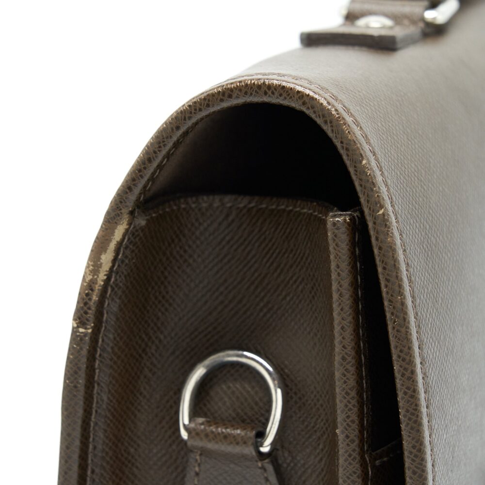 AAA Replica Louis Vuitton LV MEN’S LARGE BRIEFCASE WITH SHOULDER STRAP DARK BROWN SHW