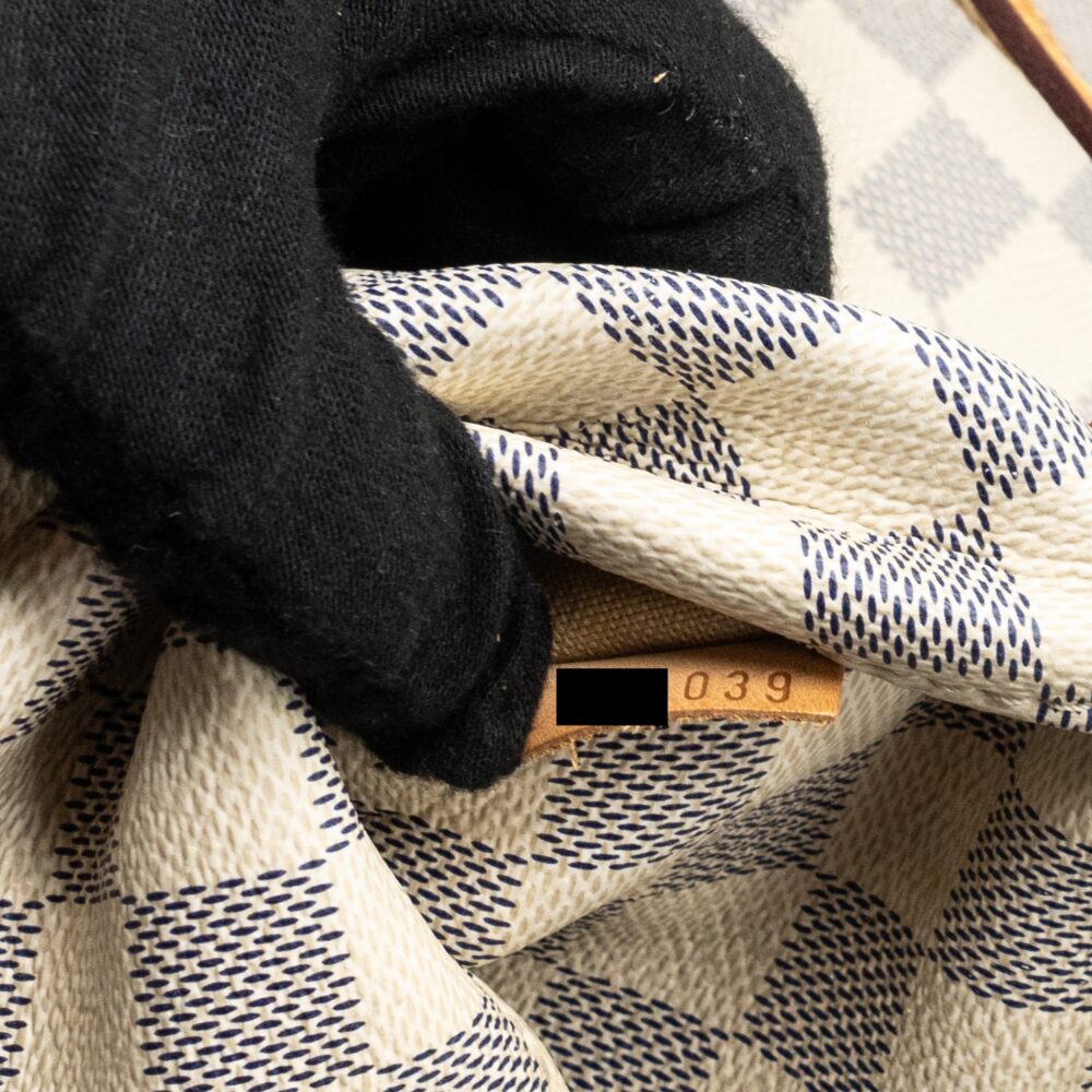 AAA Replica Louis Vuitton LV TOTALLY TOTE BAG DAMIER AZUR GHW