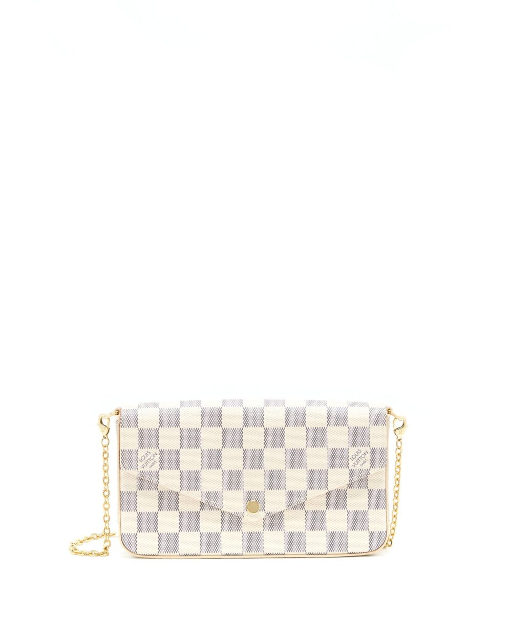 AAA Replica Louis Vuitton LV FELICIE POCHETTE DAMIER AZUR CANVAS