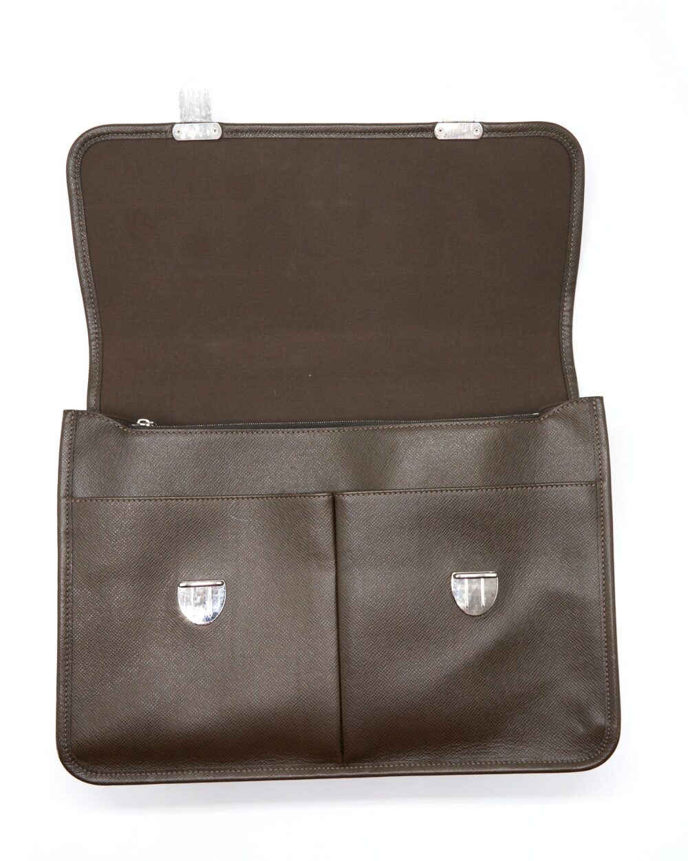 AAA Replica Louis Vuitton LV MEN’S LARGE BRIEFCASE WITH SHOULDER STRAP DARK BROWN SHW