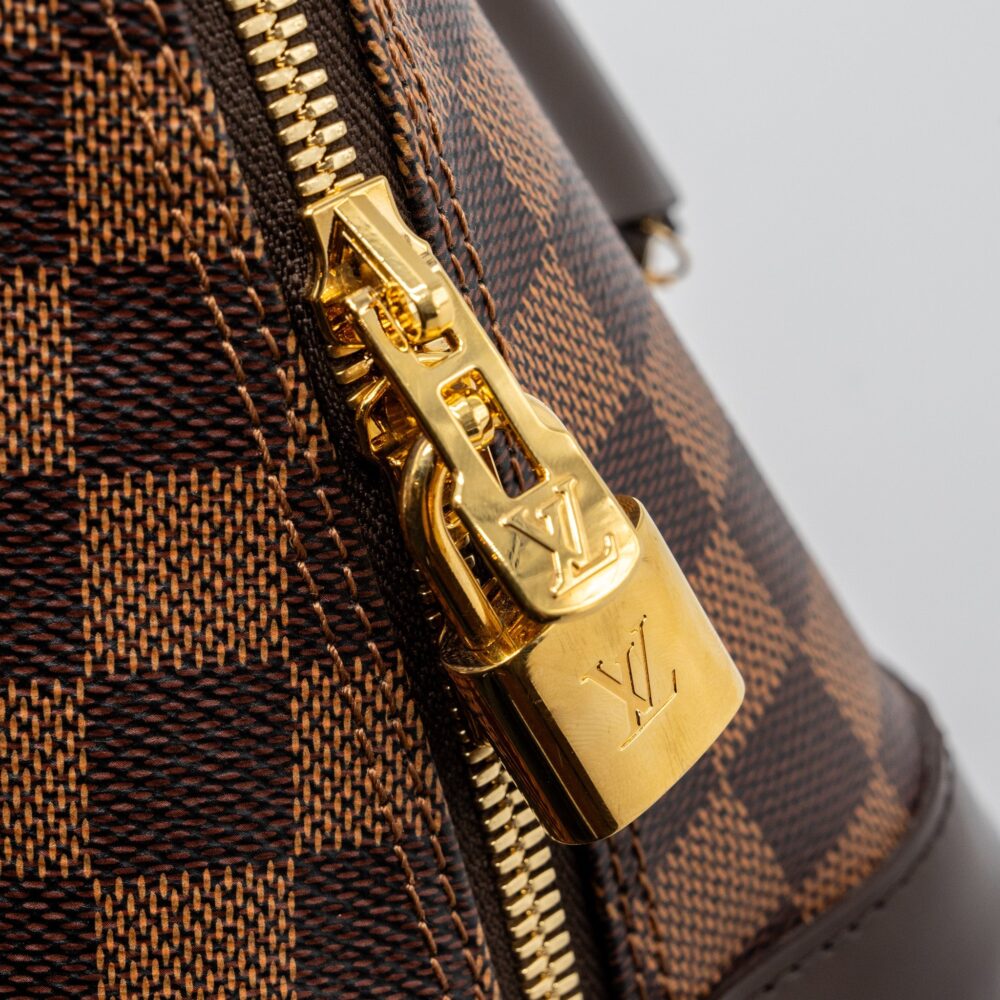 AAA Replica Louis Vuitton LV ALMA PM DAMIER EBENE GHW