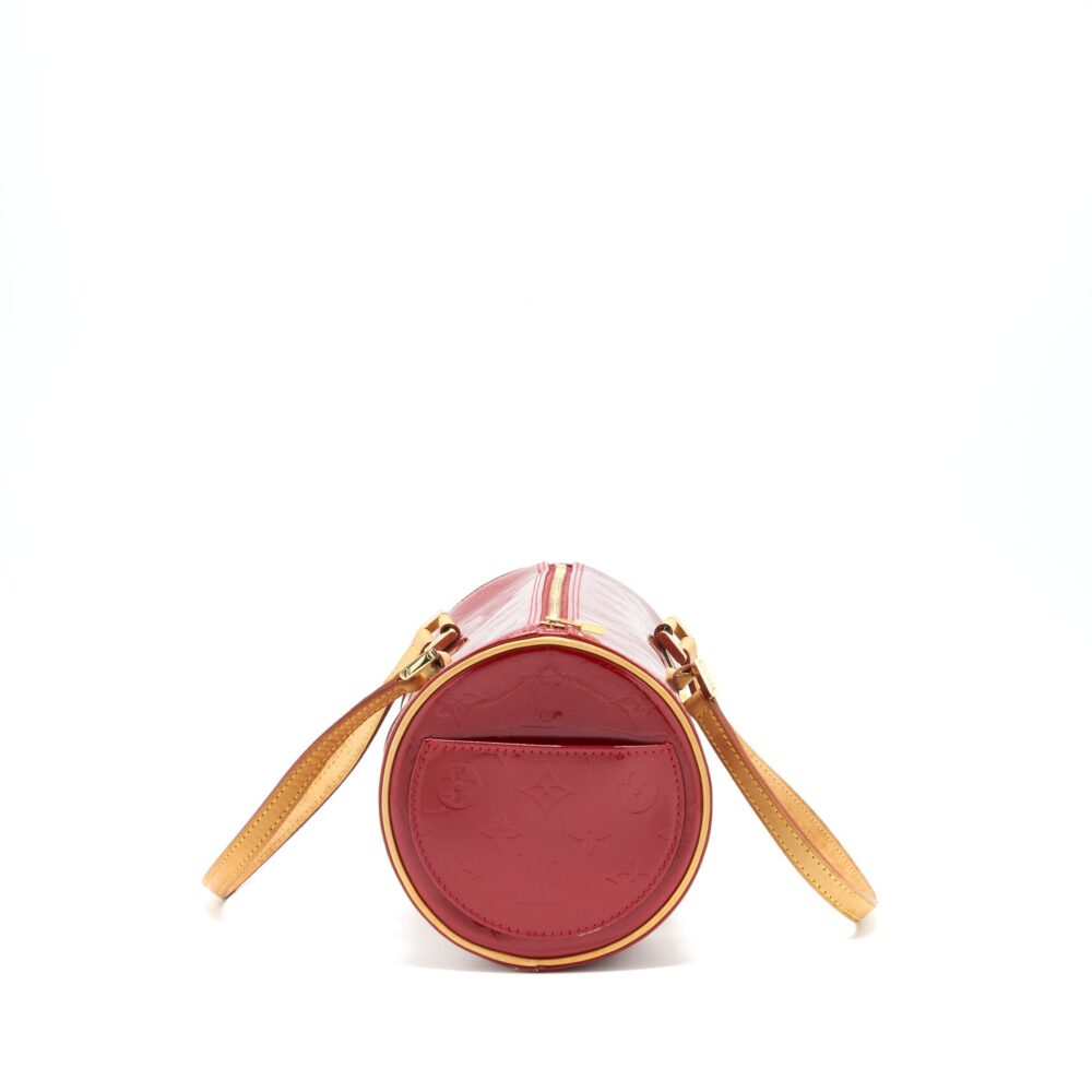 AAA Replica Louis Vuitton LV VINTAGE VERNIS PAPILLON BAG RED