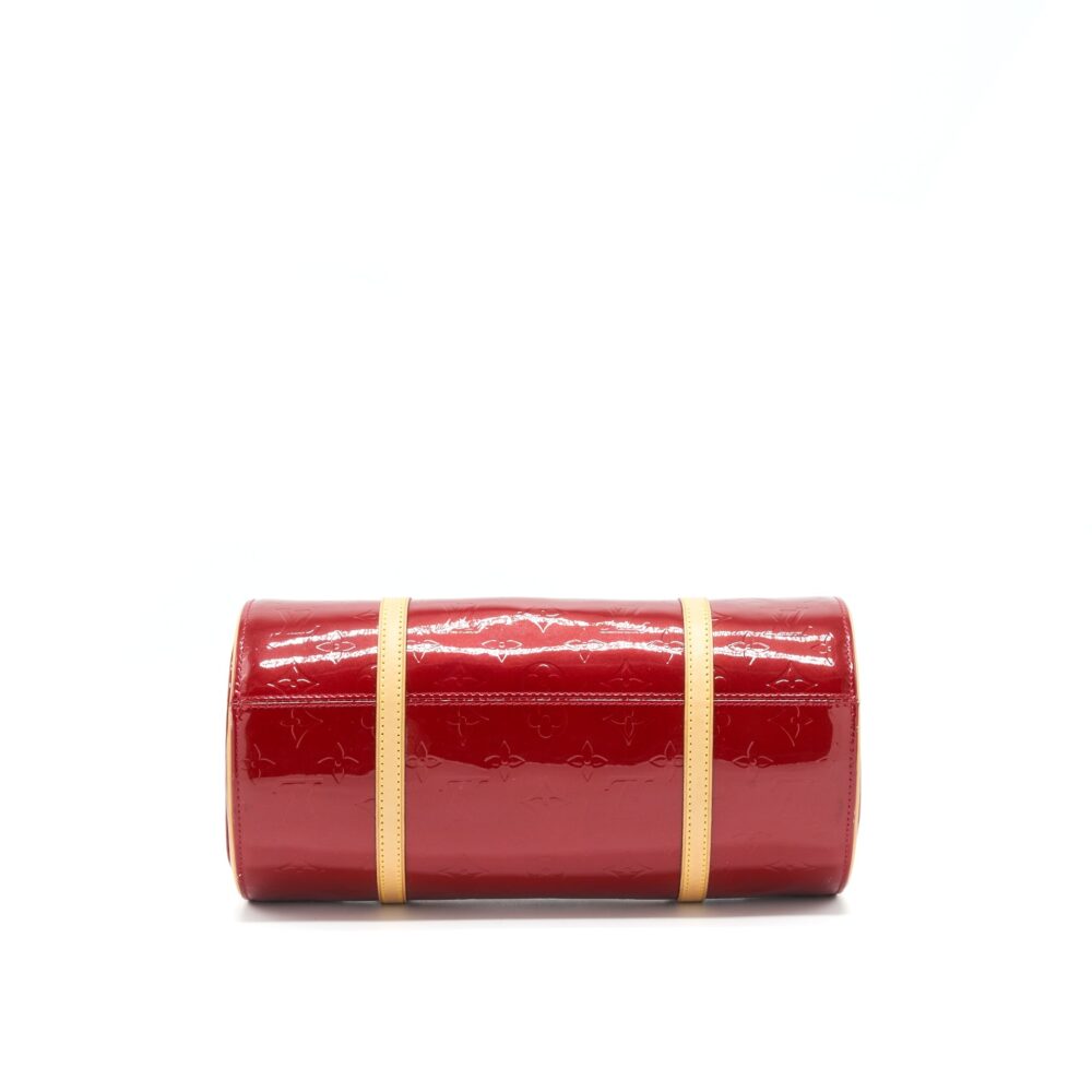 AAA Replica Louis Vuitton LV VINTAGE VERNIS PAPILLON BAG RED