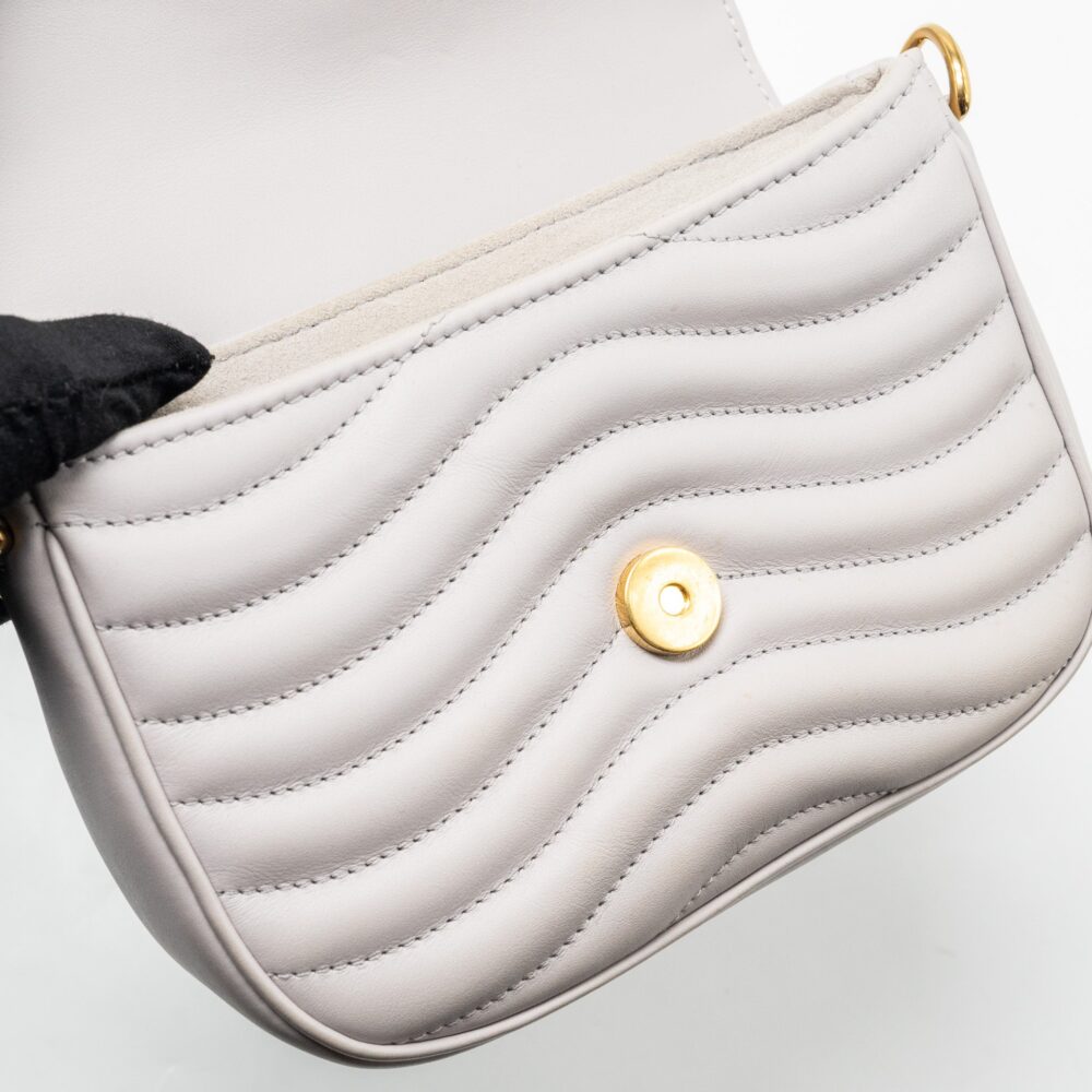 AAA Replica Louis Vuitton LV NEW WAVE MULTI POCHETTE CALFSKIN BRUME GHW
