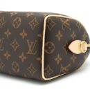 AAA Replica Louis Vuitton LV SPEEDY BANDOULIERE 20 MONOGRAM CANVAS/BLACK MULTICOLOUR STRAP